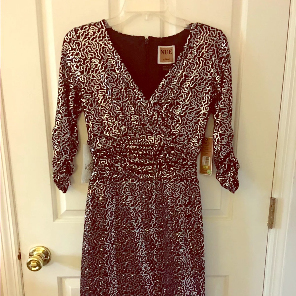 Nue by Shani dress, built in shape wear